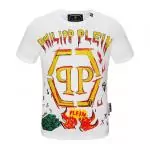 bas prix t shirt philipp plein ete qp dollar fire star